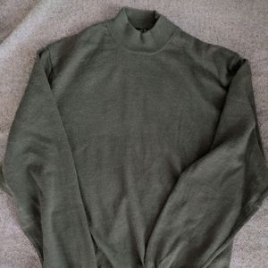 Harry Rosen 100% Merino Pullover - Olive